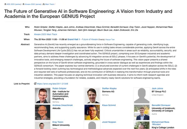 AIware 2025 Vision Paper